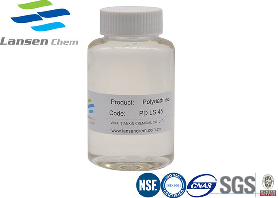 Coagulante Cationic de Polydadmac do floculante do líquido 40% do tratamento da água e de águas residuais de CAS 26062-79-3