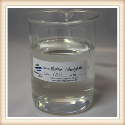 Pó líquido de alumínio solúvel em água CAS de Chlorohydrate ACH 12042-91-0 produtos químicos da purificação de água usados para refinar a água