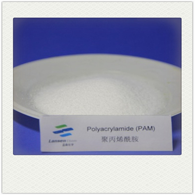 Polyacrylamide Cationic aniônico PAM White do tratamento da água para o tratamento de águas residuais (cationic/aniônico)