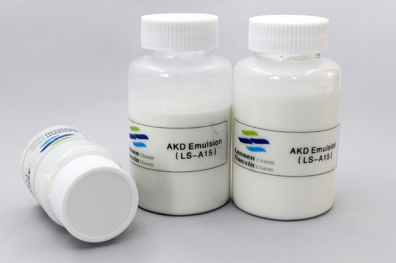 Produto químico Alkyl de cura alto da fabricação de papel do estearato de cálcio da emulsão do dímero do Ketene de AKD