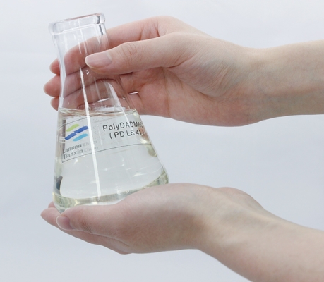 Produtos químicos Dimethyl polis Cationic líquidos viscosos da água do cloreto de amônio de Diallyl