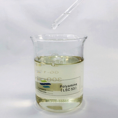 Floculante de poliamina para descoloração e purificação do tratamento de águas residuais