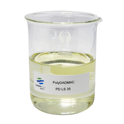 Não tóxico, estável em diferentes tipos de líquidos de pH Polydadmac Dose mínima com resultados significativos Coagulante