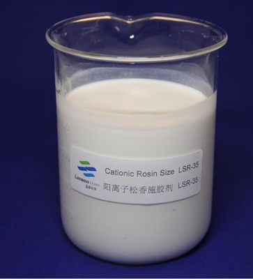 O tamanho Cationic da resina com Emulsioncan branco esclareceu a água