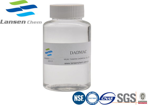 Cloreto químico de Diallyl Dimethyl Ammonium do agente molhando de Clay Stabilizer DADMAC