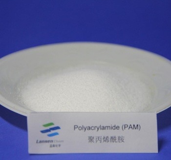 PAM aniônico Cationic Nonionic Pale Yellow Powder Water Treatment branco do Polyacrylamide