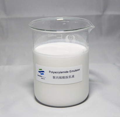 Agente auxiliar químico do floculante branco do polímero de PAM Emulsion High Molecular Weight