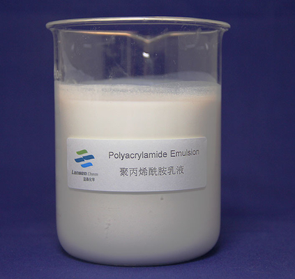 Emulsão Cationic do Polyacrylamide do polímero branca para a fatura de papel (cationic/aniônica)