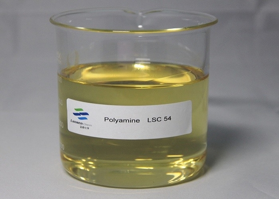 Floculante Cationic coloide transparente LSC 51-55 da poliamina do polímero da fatura de papel