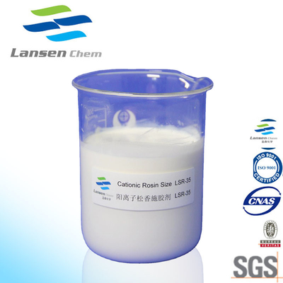Resina Cationic especial do papel de gelatina da solubilidade Cationic de Paper Industry Good do agente de execução sob medida