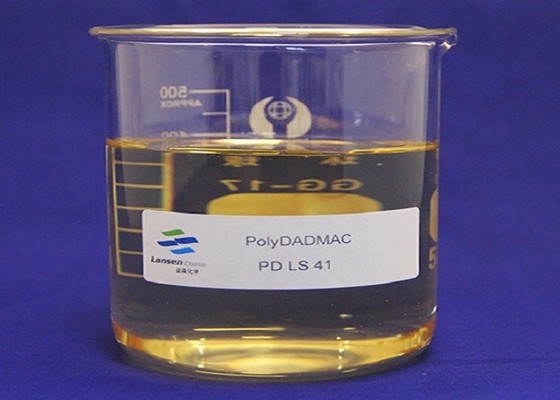 Agente Fast Flocculation de Decoloring da remoção da cor do coagulante de Polydadmac do tratamento de águas residuais